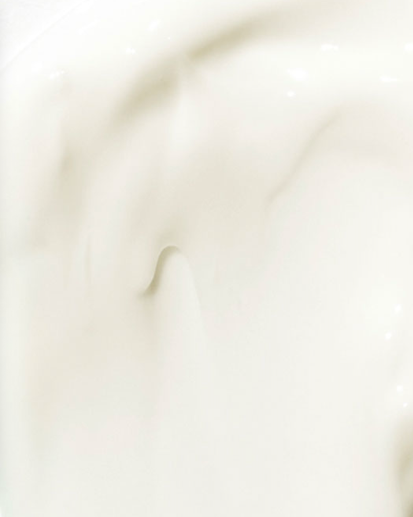 Close-up of a smooth, light-colored cream