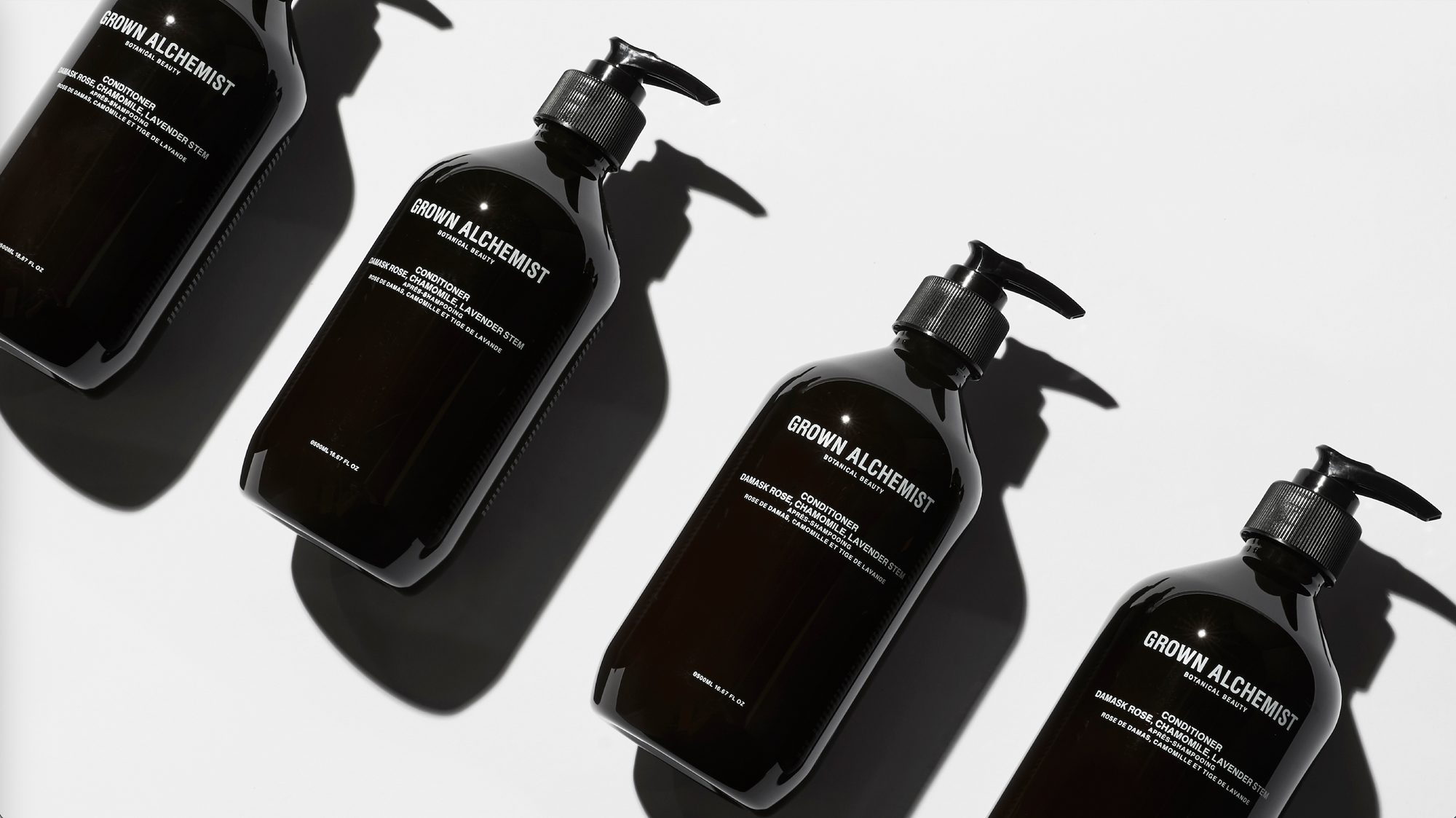 Conditioner: Damask Rose, Chamomile, Lavender Stem - 500mL