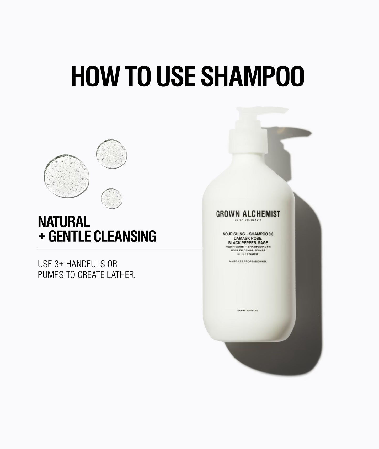 Nourishing - Shampoo 0.6-500mL