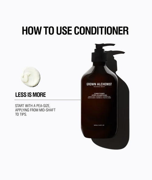 Conditioner: Damask Rose, Chamomile, Lavender Stem - 500mL