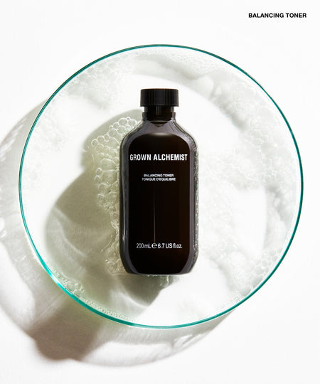 Balancing Toner helps refresh the skin and complete your daily skincare routine.