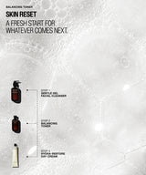 Balancing Toner used after cleansing to refresh the skin and prepare it for the next steps in your routine.