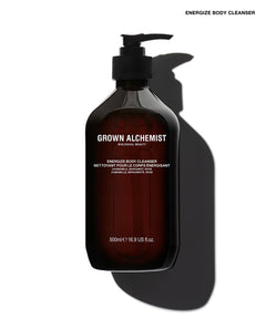 Energize Body Cleanser pump bottle for a refreshing daily body care routine.