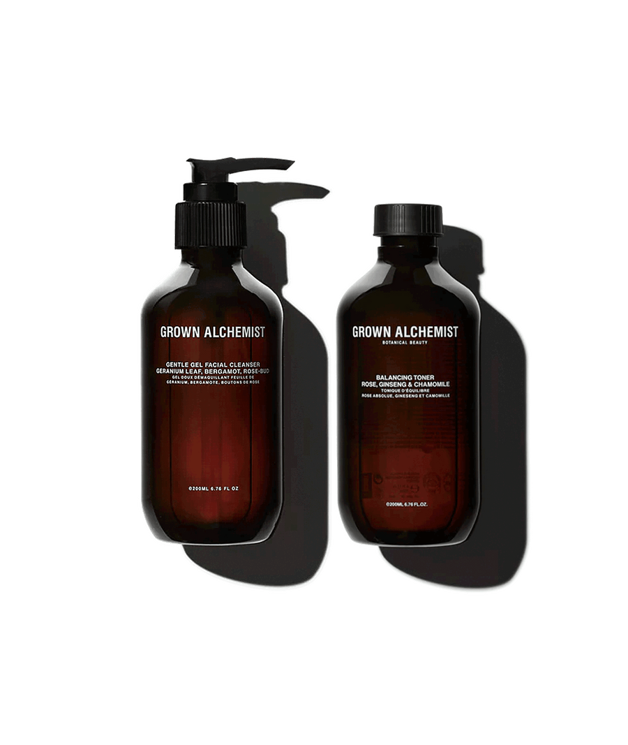 Gentle Gel Facial Cleanser + Toner