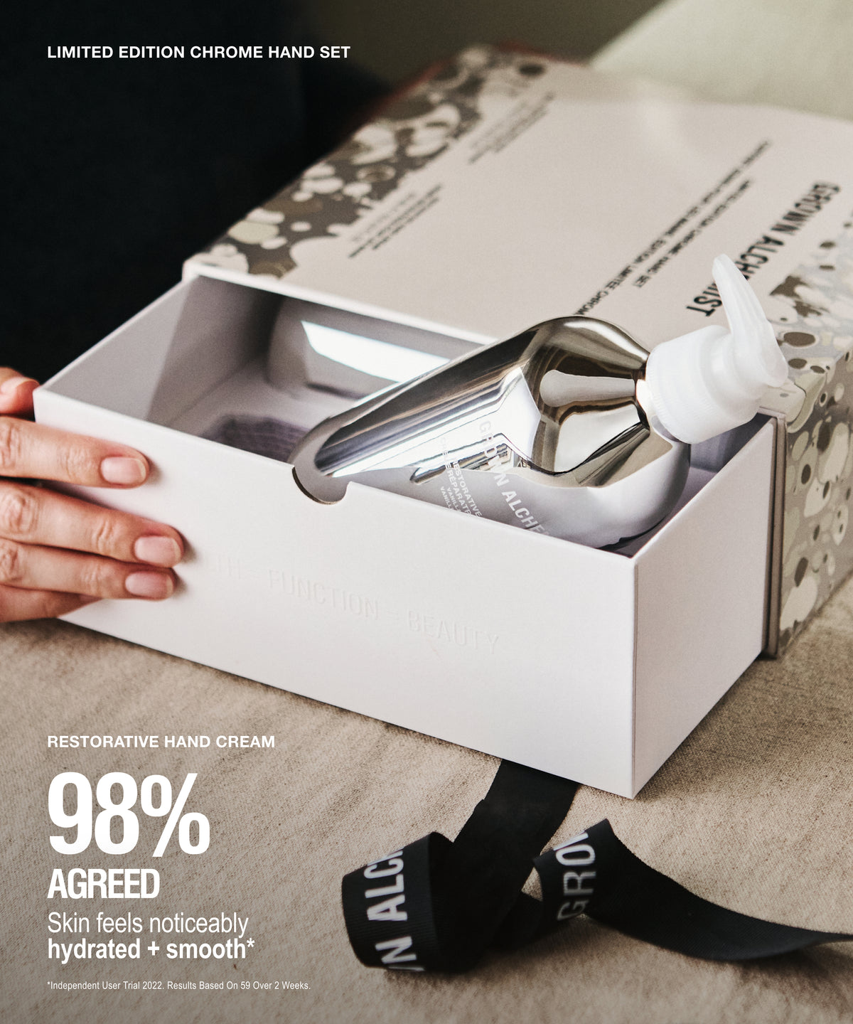 Chrome Hand Set Holiday Gift Kit
