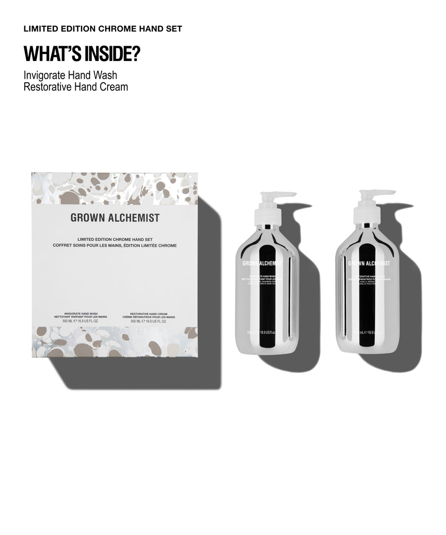 Chrome Hand Set Holiday Gift Kit