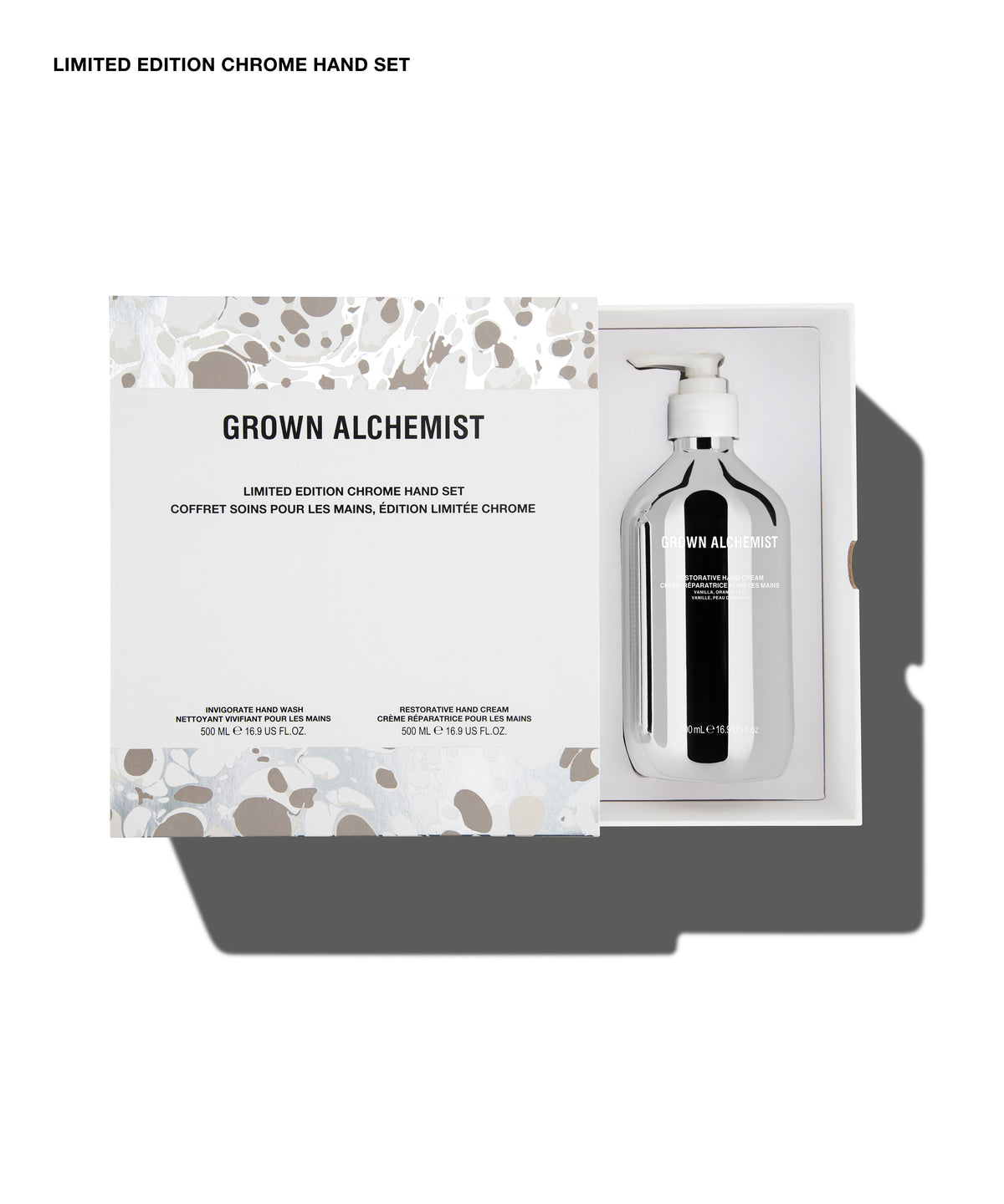 Chrome Hand Set Holiday Gift Kit