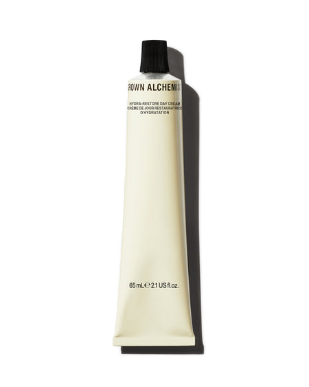 Tube of Grown Alchemist cream on a white background