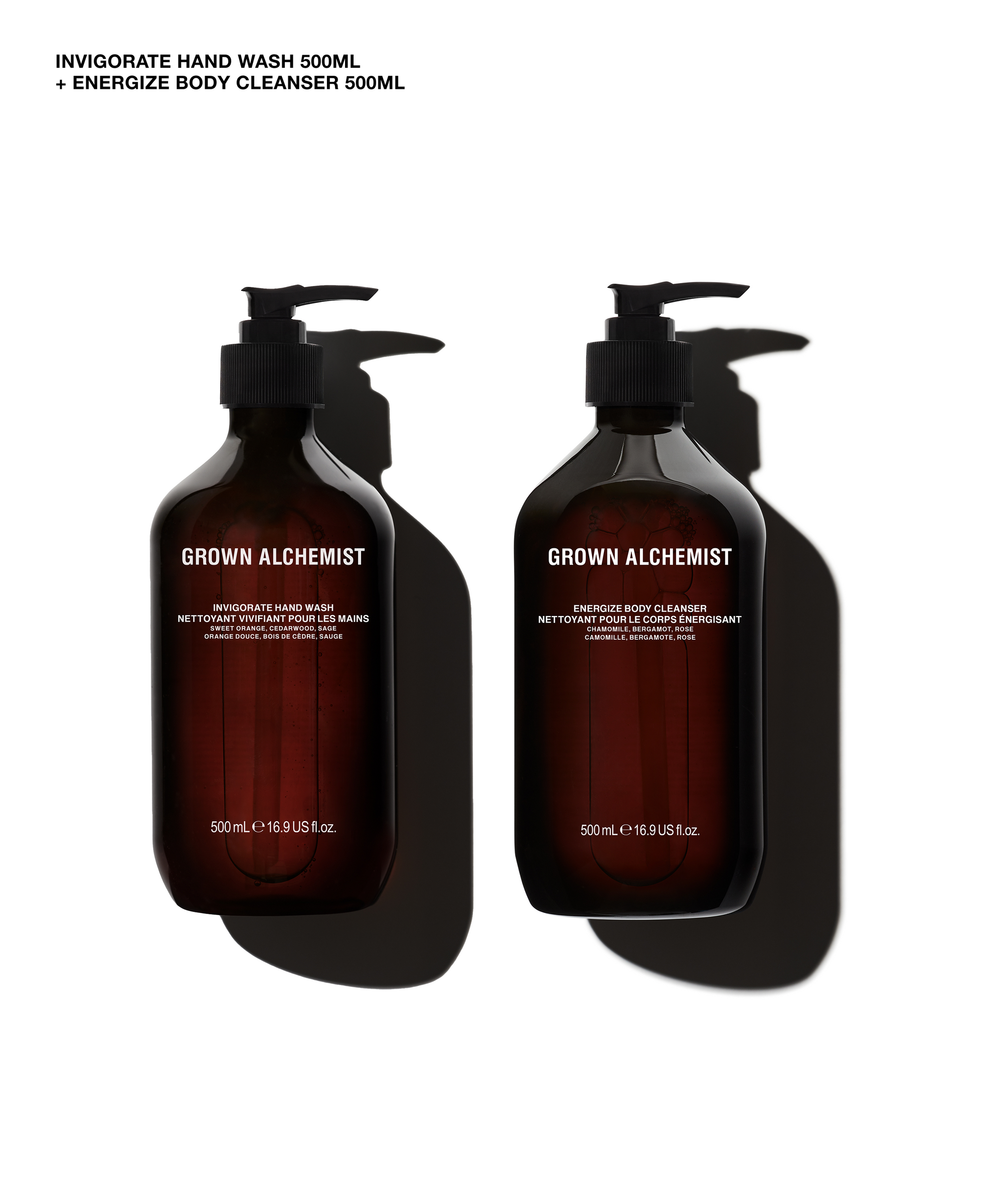 Hand Wash + Body Cleanser Bundle - 500ml