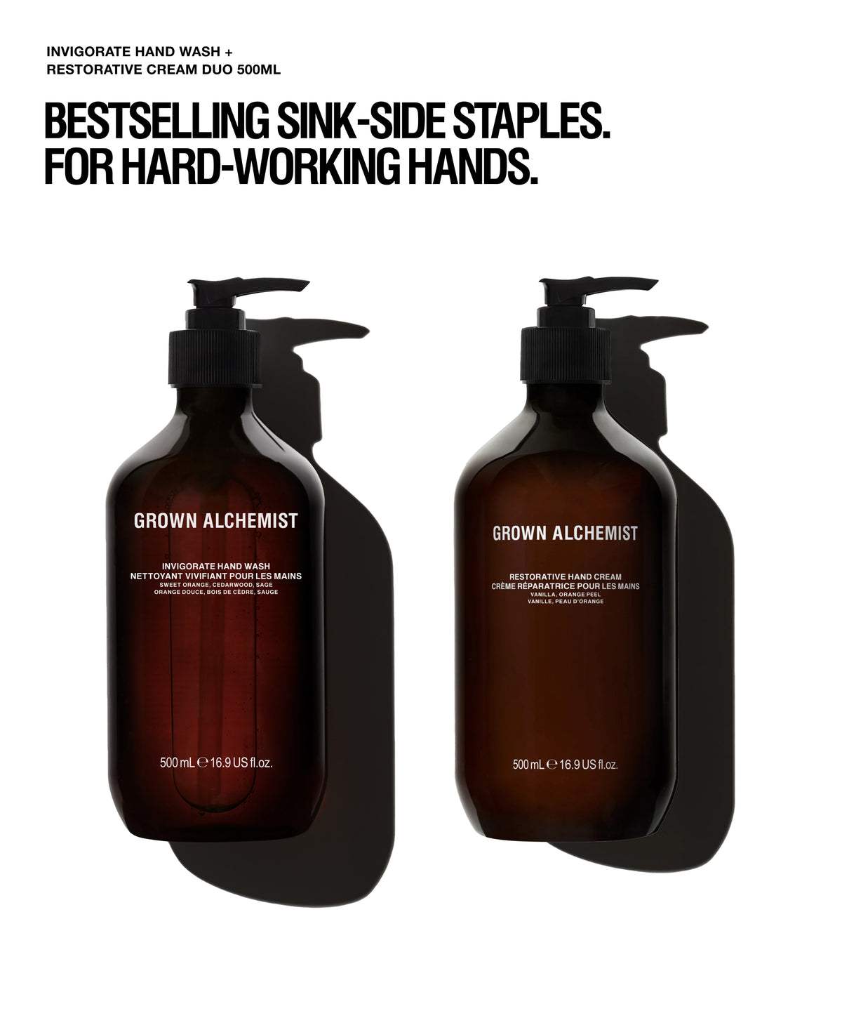 Hand Wash + Body Cleanser Bundle - 500ml