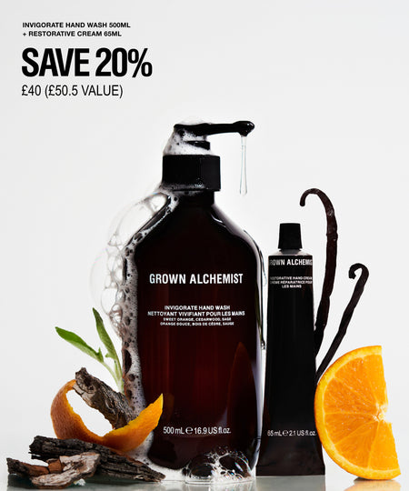 Invigorate Hand Wash + Restorative Hand Cream 65mL