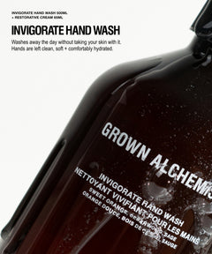 Invigorate Hand Wash + Restorative Hand Cream 65mL