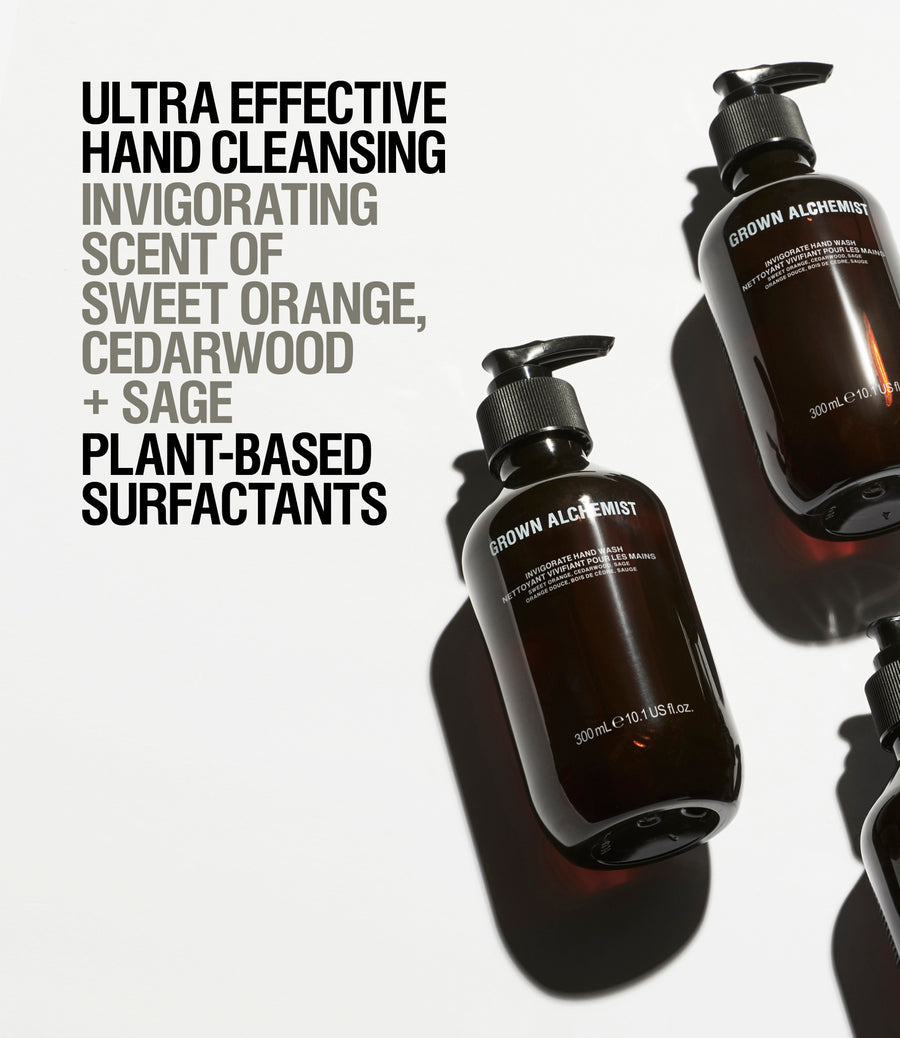 Invigorate Hand Wash + Restorative Hand Cream - 300mL