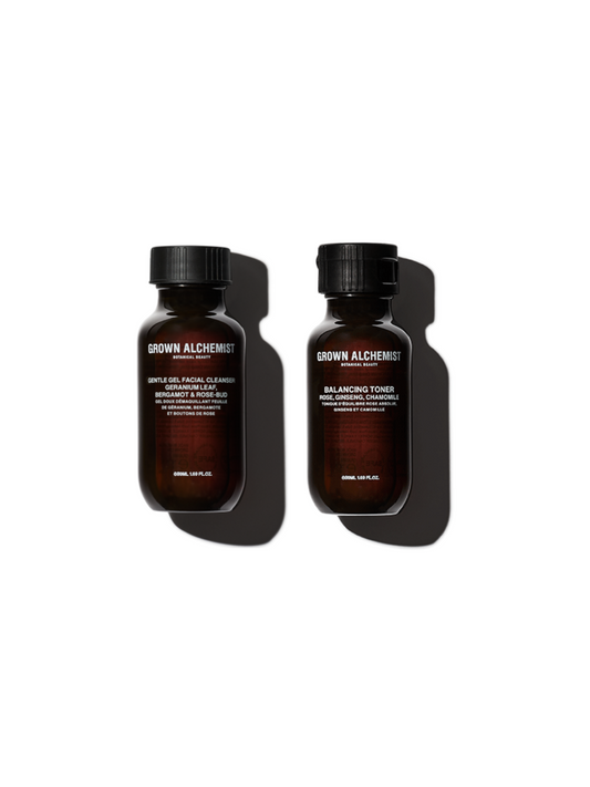 Travel size Cleanser + Toner gift with purchase