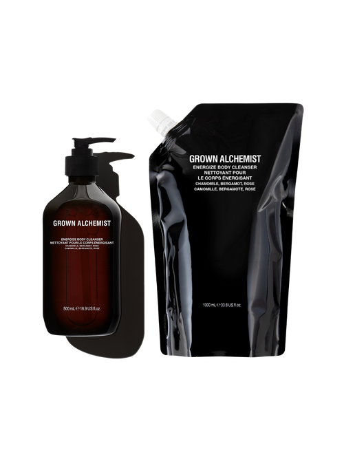 Energize Body Cleanser + 1L Refill Pouch Bundle