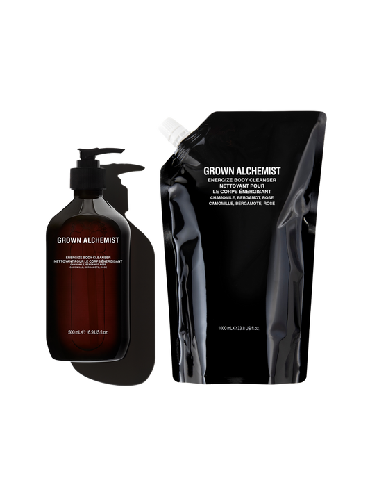 Energize Body Cleanser + 1L Refill Pouch Bundle