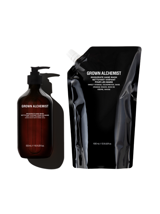 Invigorate Hand Wash +1L Refill Pouch Bundle