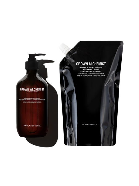 Revive Body Cleanser 1L Refill Pouch + Full Size Bundle