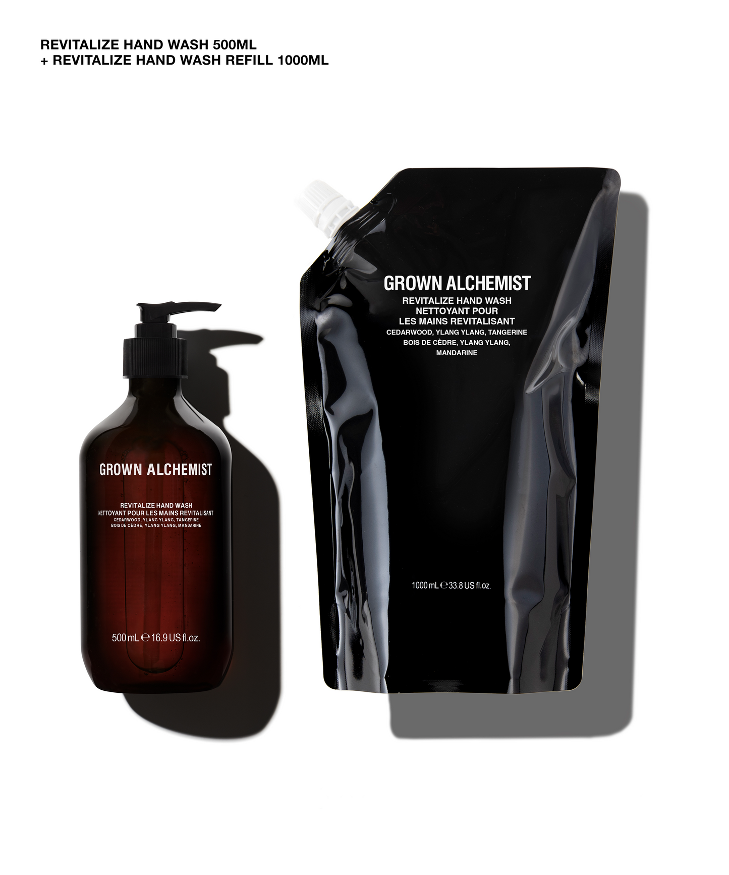 Revitalize Hand Wash +1L Refill Pouch Bundle