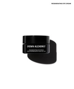 Black Small Eye Cream Tub on a light beige background