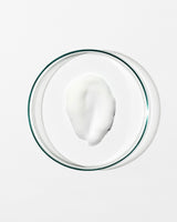 Swatch of gel mask on white background.