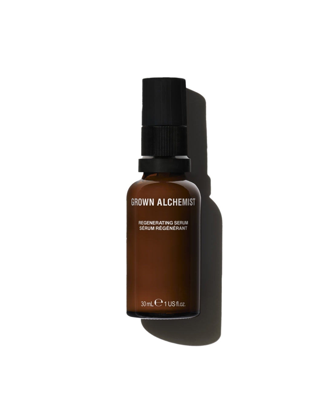Grown Alchemist serum bottle on a white background