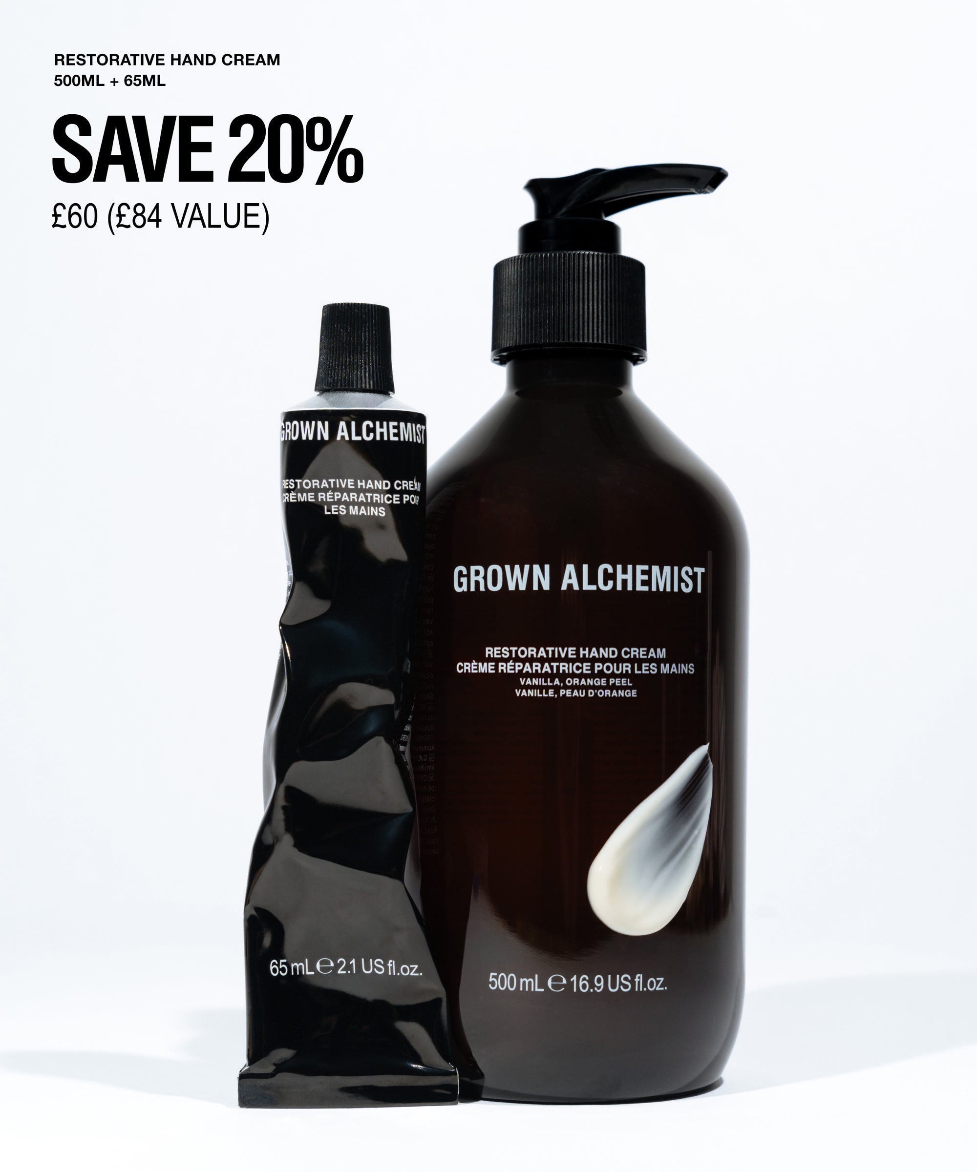 Restorative Hand Cream 500mL + 65mL