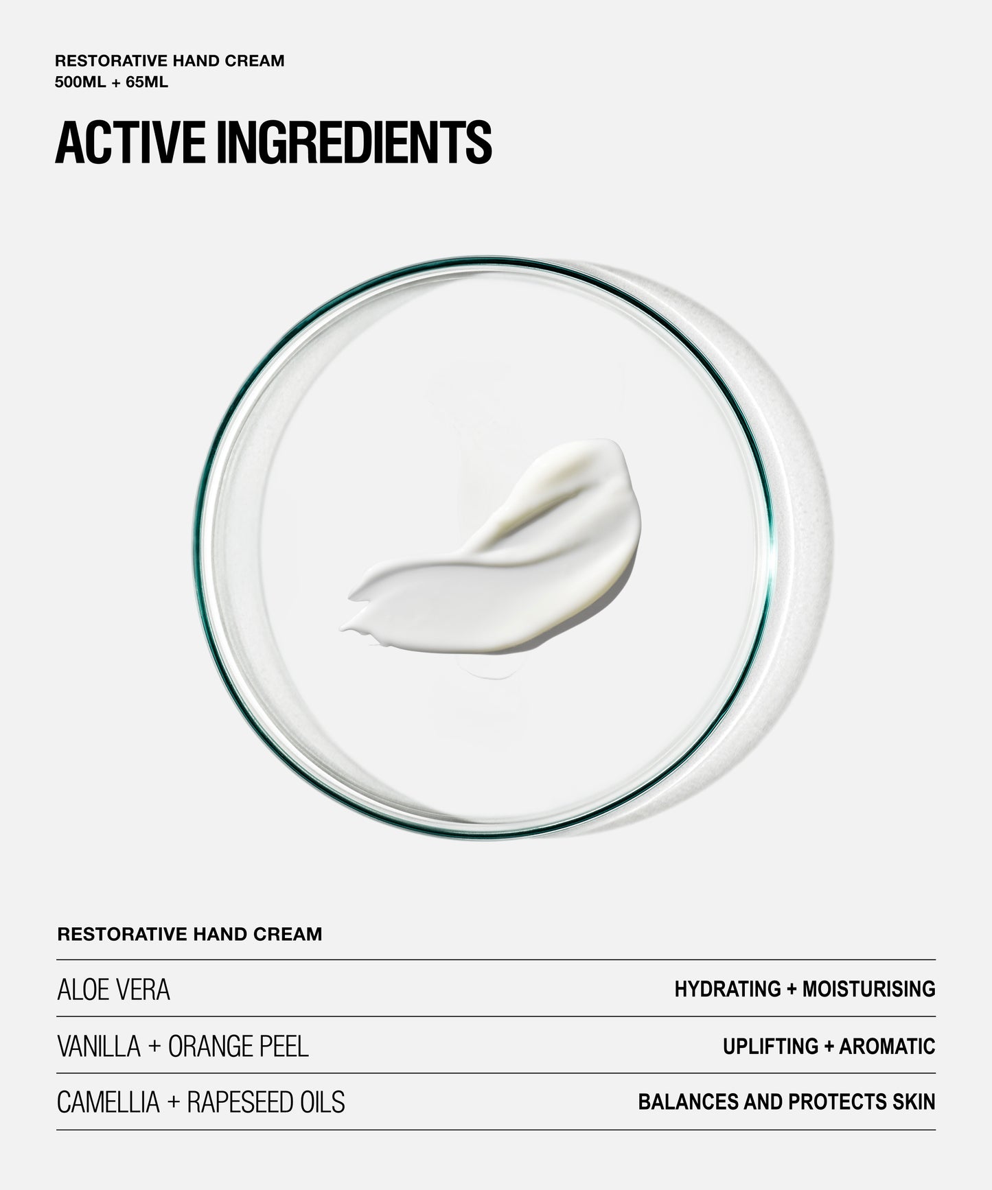 Restorative Hand Cream 500mL + 65mL