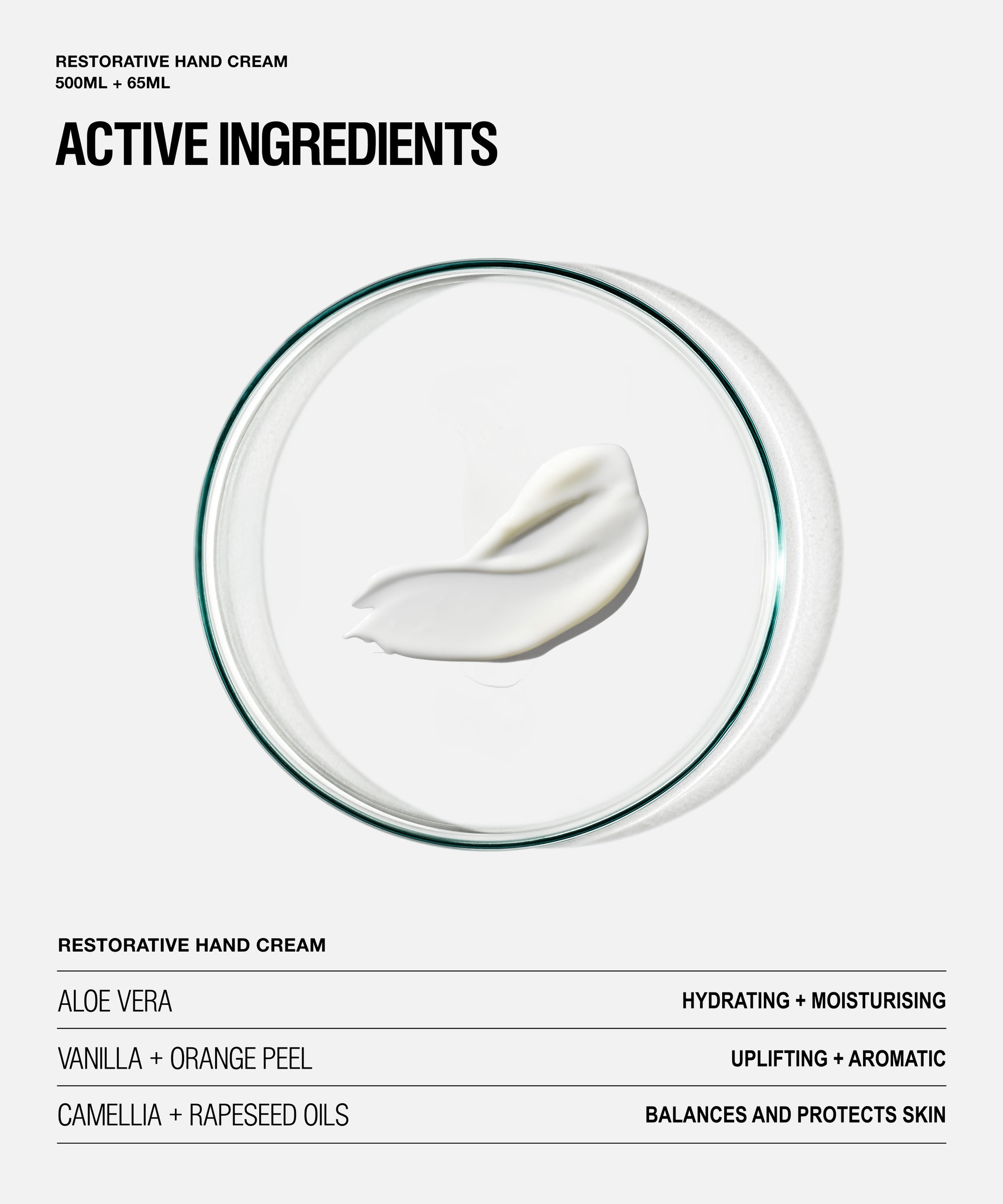 Restorative Hand Cream 500mL + 65mL