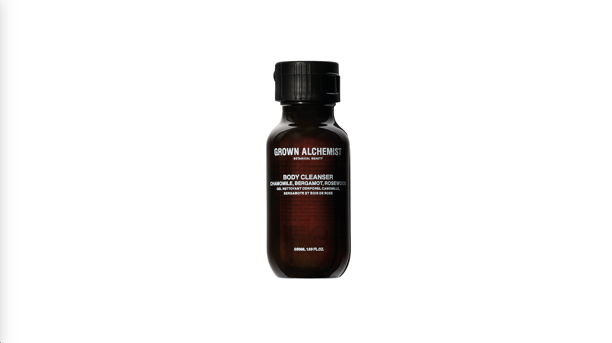 [Travel Size] Body Cleanser: Chamomile, Bergamot, Rose (50mL)