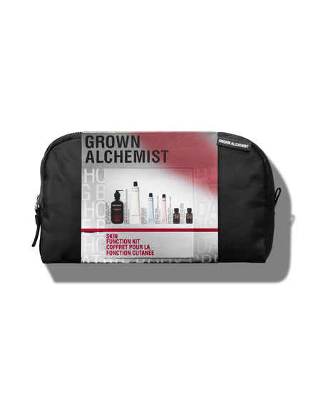 Grown Alchemist skin function kit packaging on a white background