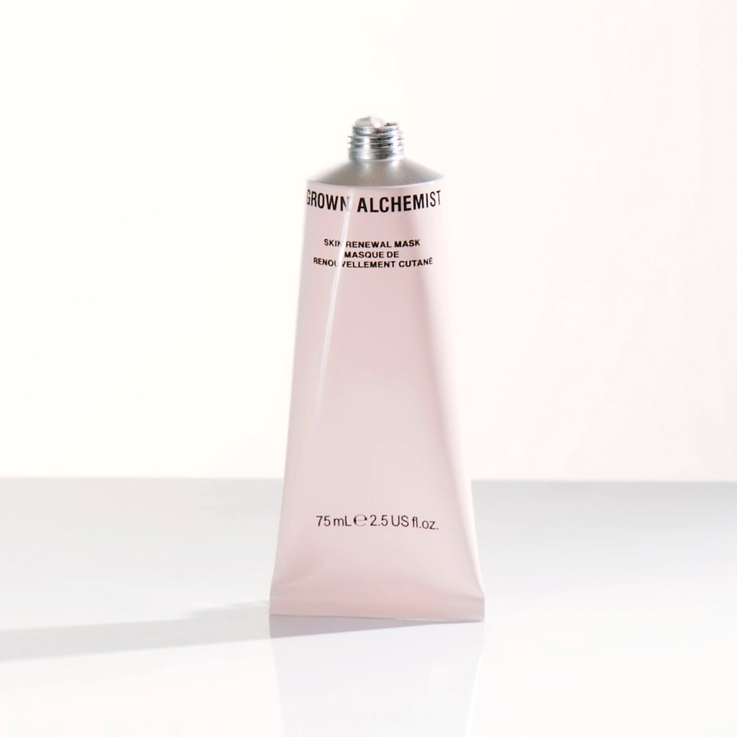 Tube of Skin Renewal Mask on a white background