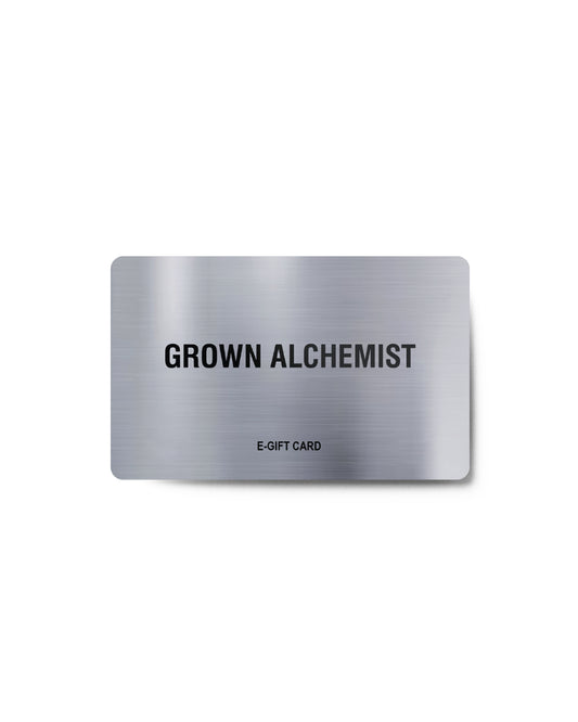Silver Grown Alchemist card on a white background