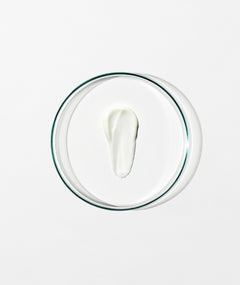 swatch of polishing exfoliator tube on white background.