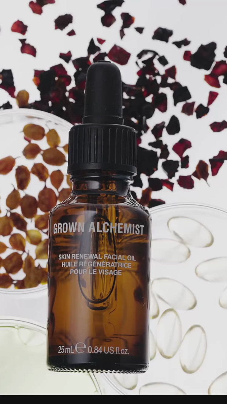 Skin Renewal Facial Oil Product Hero Video