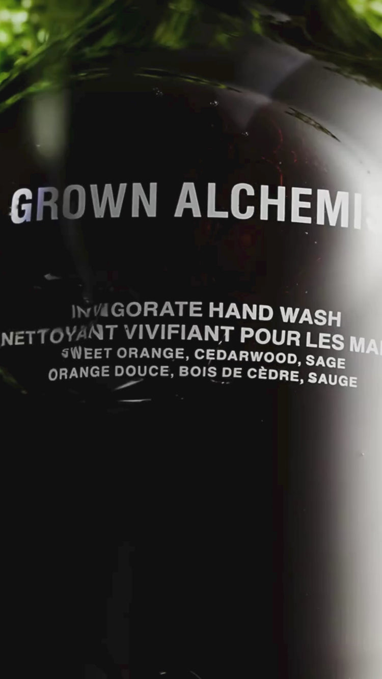 Video of Grown Alchemist Invigorate Hand Wash