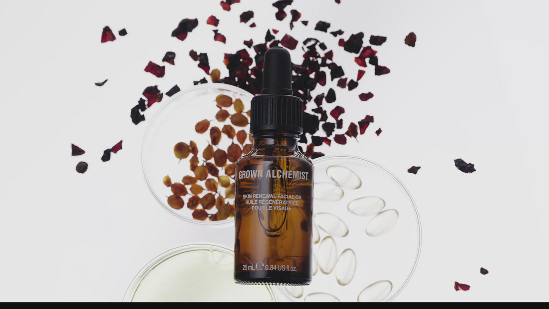 Skin Renewal Facial Oil Product Hero Video