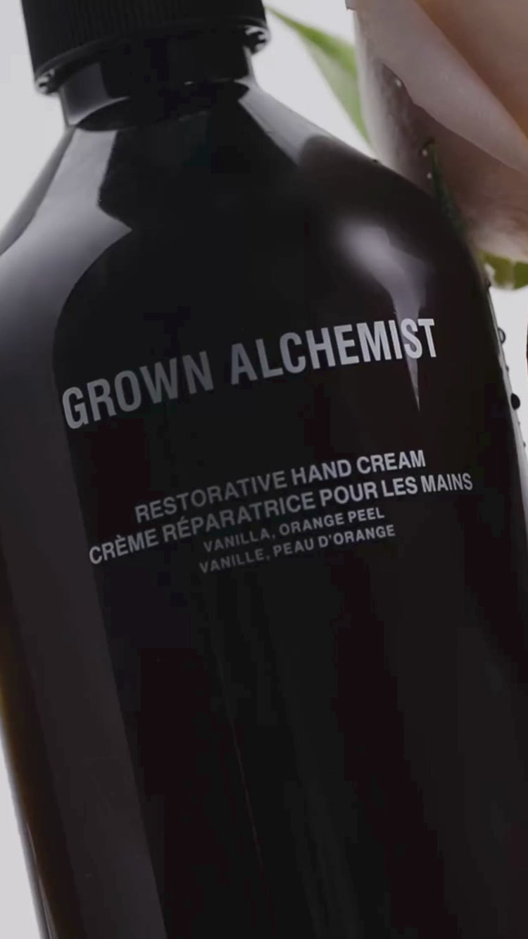 Video of Grown Alchemist Restorative Hand Cream